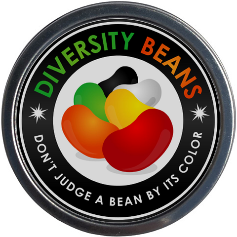 Don’t Judge a Bean Jellybean Tins – Unconscious Bias Training Tool