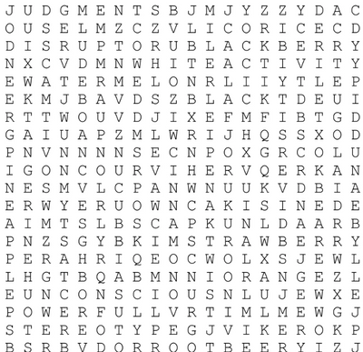 Diversity Beans Word Search (classroom)